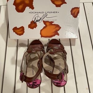 Donald Pliner two tone high heel 7